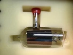 K2466301 / 563 Glass Ion Tungsten Filament Gauge Nonex Tube Varian. Fixed Price $175.00.