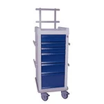 Harloff MRN6K-MAN Mr-conditional Narrow Drawer Anesthesia Cart W/key Lock, Spe. Fixed Price $6000.94.