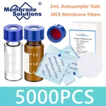 5000PCS Mce Membrane Dispenser 0.45UM 47MM, 2ML Hplc Gc Sample Glass Vials Caps. Fixed Price $18.99.