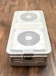 Aesculap JK442 Sterilization Container With JK489 Lid & Filters.. Fixed Price $115.99.