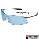 Mcr Crews Rubicon Safety Glasses T4113AF Anti-fog Light Blue Lens Metal Z87+. Fixed Price $12.15.