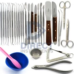 Medentra Dental Laboratory Waxing Instruments Carver Spatula Mixing Bowl Knife. Fixed Price $7.49.