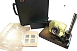Aminco-brenner Magne-gage Wood Box Samples And Manuals. Fixed Price $110.00.