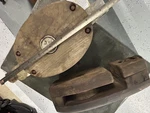 2 Wooden Rope Pulley Block Tackle, & Metal With Sheave, Maritime. Fixed Price $59.00.