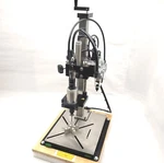 Kinex SA-1000 Semi-automatic Benchtop Capping Machine 10-130MM Caps, 0-250INLBS. Fixed Price $3870.00.