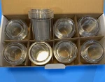 Dental Vacuum Pump Evacuation Canister W/ Fine Screen Filter Trap # 2350 8/BOX. Fixed Price $79.95.