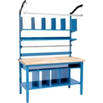 Global Industrial Complete Packing Workbench Maple Butcher Block Safety Edge. Fixed Price $1142.38.