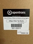 Opentrons 20UL Filter Pipette Tips 1 Case - 4800 (lot B). Fixed Price $8.00.