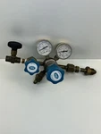 Airgas 340-2-346-V Compressed Regulator Valve With Dual Gauge, Made In Usa. Fixed Price $87.24.