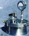 6" Tri Clamp Diamond Miner SS304 Closed Loop Extractor, Swagelok Usa. Fixed Price $80.99.