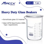 Maccx 170OZ5000ML Sturdy Glass Heavy-duty 5L Lab Beakers 3.3 Borosilic.... Fixed Price $97.95.