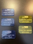 Original Loma Certified Metal Detector Test Samples. Fixed Price $50.00.