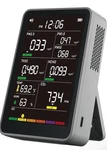 Air Quality Monitor With Aqi Alarms, Portable Real-time Professional Indoor. Fixed Price $79.99.