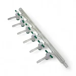 Chemglass Right-handed 6 Port Vacuum Manifold CG-4430-02 (best Offer!). Fixed Price $179.10.