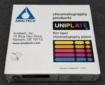 Analtech 21521 Uniplates, 10X20CM/UV/SCORED/HARD/SILICA GHL/250UM. Fixed Price $79.97.