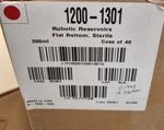 Thermo Scientific 1200-1301 Robotic Reservoirs Flat Bottom Sterile 300ML. Fixed Price $386.79.