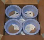 Innovative Research Labs Drager Castrgard, Small (set Of 4) 46SM Light Blue. Fixed Price $80.00.