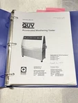 Q-panel Quv Accelerated Weathering Tester- User Guide Manual /instruction Book. Fixed Price $39.99.