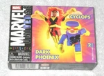 Cyclops & Dark Phoenix (minimates) - Mib 100% Complete. Fixed Price $19.95.