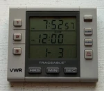 Vwr 62344-600 Traceable Three Channel Alarm Timer Lcd Triple Display Tested. Fixed Price $38.95.