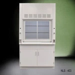 Fisher American 4' Fume Hood W/ General Storage Cabinet E1-013. Fixed Price $9035.00.