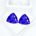 Natural Blue Sapphire Pair Loose Certified Gemstone 8-10 Cts Aaa+ Quality GBS12. Fixed Price $20.62.