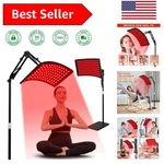 Innovative Curved Red Light Therapy Device With Adjustable Stand For Home Use. Fixed Price $105.08.