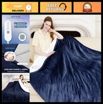 Soft Flannel Sherpa Heated Throw Blanket 50"X60" - Levels, Auto Off, Wash. Fixed Price $63.99.