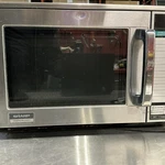 Sharp R22GTF 1200W Commercial Microwave With Touch Pad, 120V. Fixed Price $450.00.