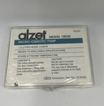 Alzet Model 1003D Mini-osmotic Pump Pack 1.0 Ul / Hr, Days New Sealed. Fixed Price $49.00.