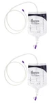 Vesco Medical 1000ML Enteral Drainage Bag W/ Enfit & 5CM Tubing VED-010EO 2/PACK. Fixed Price $36.99.