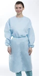 Valumax 3370K-BXL Dual-fabric Tie-back Cover Gowns Blue Extra Large 10/PK. Fixed Price $24.74.