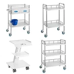 Vevor Lab Rolling Cart Stainless Steel Medical Dental Serving Cabinet. Fixed Price $189.90.