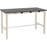 Global Industrial 60"W X 30"D Lab Workbench W/ Phenolic Resin Top Power Apron. Fixed Price $915.97.