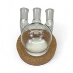 Chemglass Heavy Wall 500ML 3-NECK 24/40 Round Bottom Flask CG-1522-05. Fixed Price $47.20.