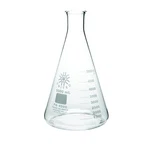 United Scientific FG4980-5000 5000ML 5L Borosilicate Glass Erlenmeyer Flask .... Fixed Price $135.30.