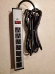 Wiremold 7 Plug-in Outlet Center Switched 15' Cord 15A 120V. Fixed Price $24.95.