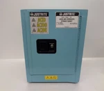 Justrite Sure-grip Gallon Acids & Corrosives Storage Cabinet 890402 W/ Keys. Fixed Price $349.95.