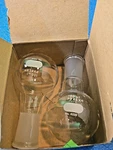 Pyrex 4320-100 100ML Round Bottom Flask 24/40 New Box Of 4320100. Fixed Price $54.00.