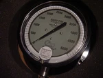 3 Instruments To 5000 Psig 20 Division Test Gage Gauge 25544 New Lab. Fixed Price $595.00.