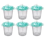 6 Bemis Rigid Suction Canister 1200 Ml Hi-flow Pour Lid 484410. Fixed Price $52.79.