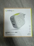 Infinity Lab Instantcharger 65W 2 Usb, Powerful Usb-c & Usb-a Gan Pd New. Fixed Price $19.00.