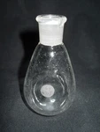 Chemglass 14/20 50ML Round Bottom Evaporating Flask, Chipped, CG-1512-55. Fixed Price $9.99.
