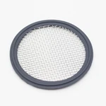 Hfs(r) 3'' Tri Clamp Screen Gasket Viton W/ Stainless 10 Mesh (2000 M). Fixed Price $9.99.
