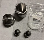 Retsch - 50 Ml Stainless Steel Grinding Jar + Gaskets Balls; 1.4112, 70354;. Fixed Price $625.00.