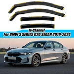 In-channel Window Visor Rain Guard For Bmw Series G20 330I M340I 330E Sedan. Fixed Price $48.32.