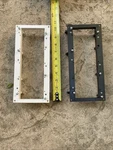 PP33 Extron 70-519-13 Mr 100 (x) Gang Mud Ring White / Black. Fixed Price $17.00.