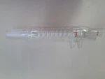 Laboy Glass Reflux Condenser 24/40 Large Cooling Capacity 125MM Coil Length 300M. Fixed Price $60.00.
