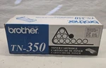 New Brother TN350 Black Toner Cartridge Nib Oem. Fixed Price $20.00.