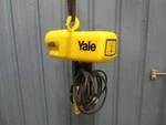 Yale YEL-5010-H161 Electric Roller Chain Hoist 1/2 Ton 1000 Lbs 10' Lift 115V. Fixed Price $1499.99.